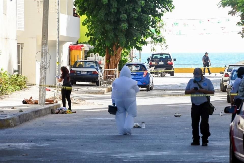 El doble feminicidio se registró en la Calle Carabela Santa María, del Fraccionamiento Costa Azul.