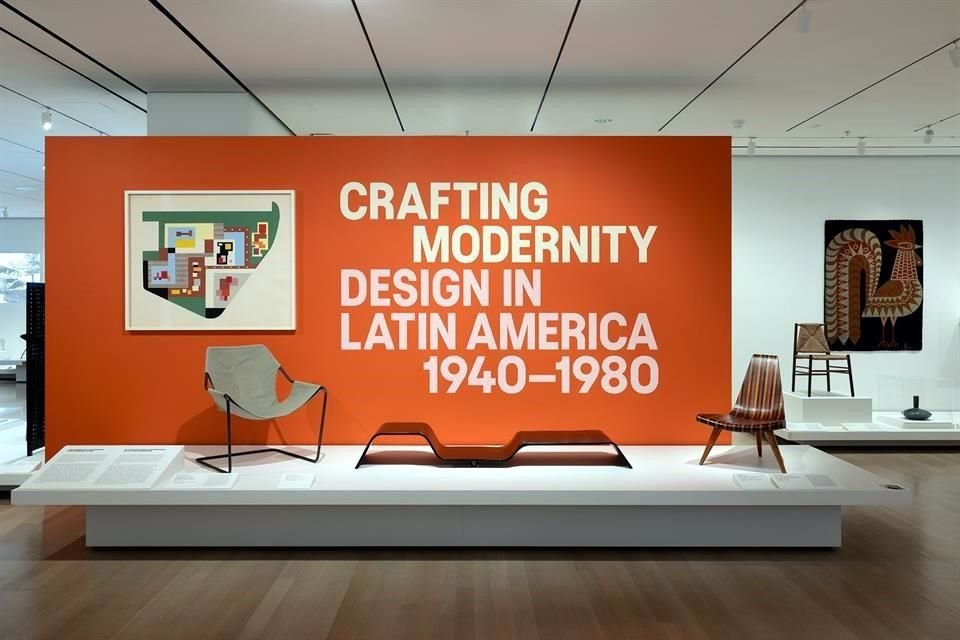 'Crafting Modernity: Design in Latin America, 1940-1980', curada por la mexicana Ana Elena Mallet, reúne obra de Argentina, Brasil, Chile, Colombia, México y Venezuela.