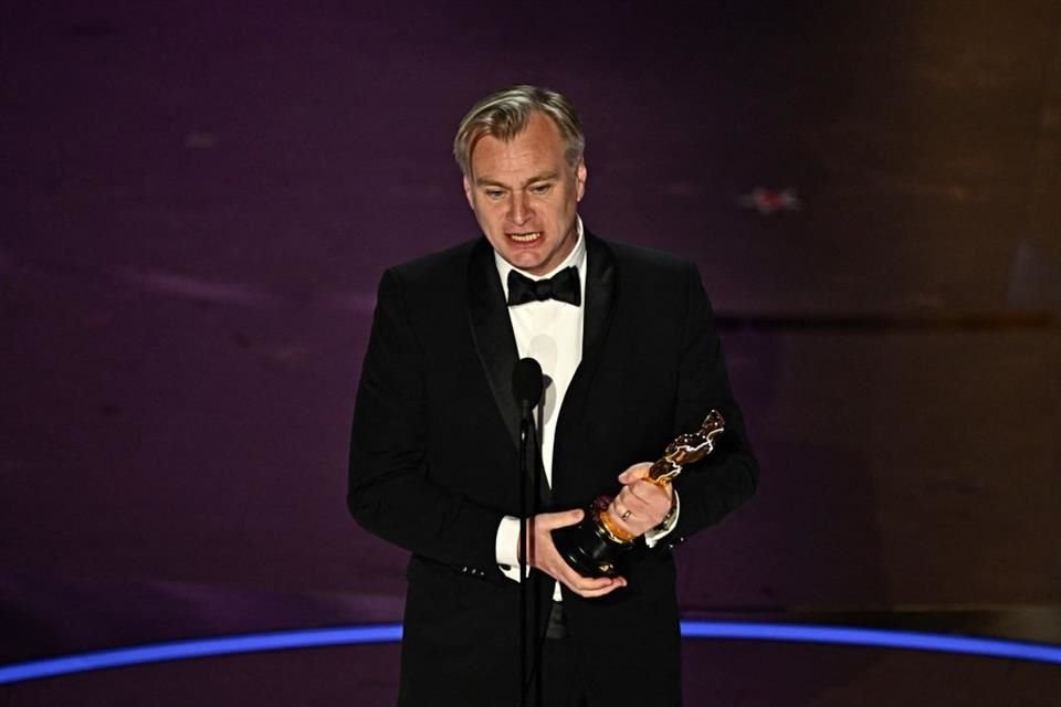 Christopher Nolan agradeció a la Academia de Hollywood.