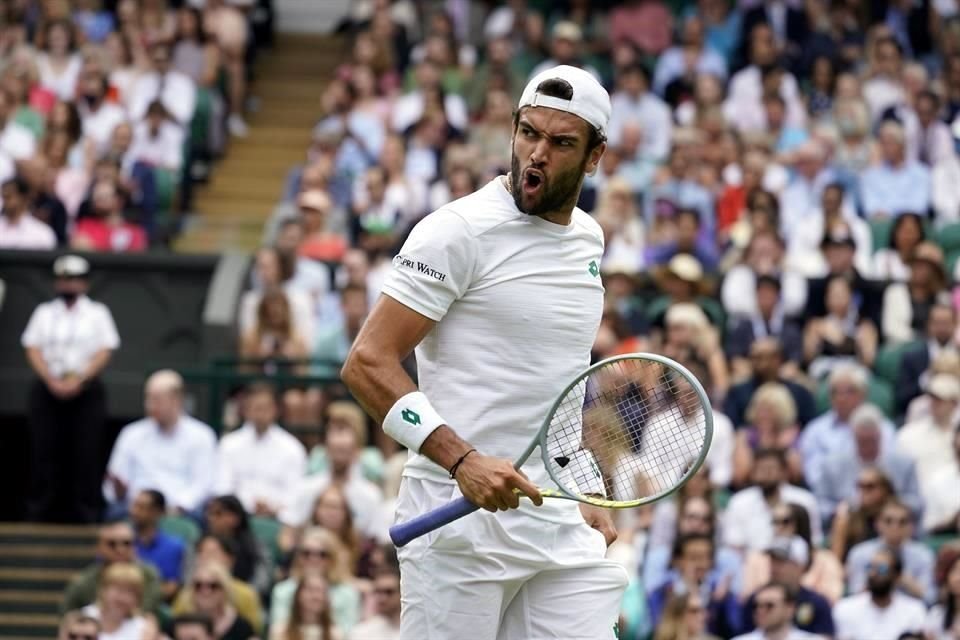 Berrettini venció en cuatro sets al polaco Hubert Hurkacz.