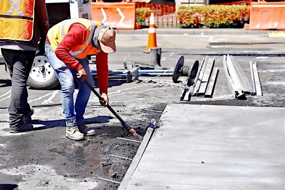 Se estima que la obra podría ser concluida en abril.