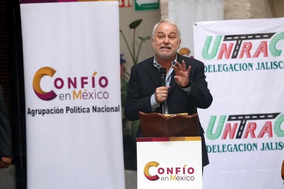 Emilio González Márquez, coordinador general de campaña en Jalisco de Xóchitl Gálvez.