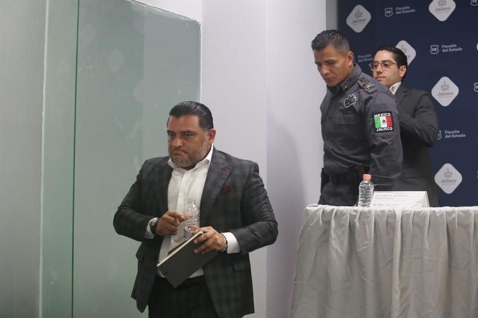 Fiscalía de Jalisco ofreció una rueda de prensa sobre la privación de la libertad de Jaime Barrera.