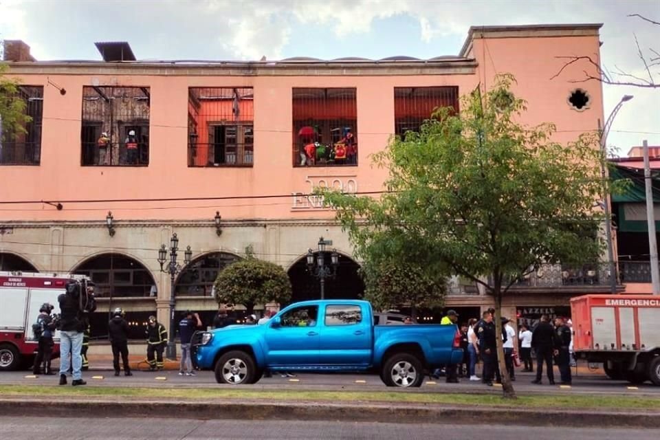 Personal de emergencias acudió al lugar; no se reportaron lesionados.