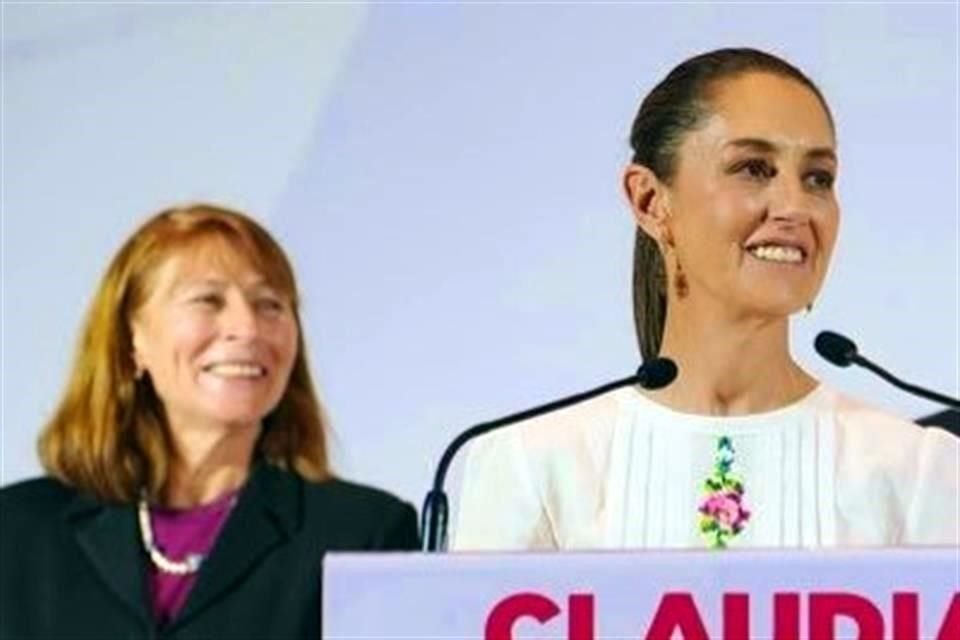 Tatiana Clouthier, la coordinadora de voceros de la candidata morenista Claudia Sheinbaum.