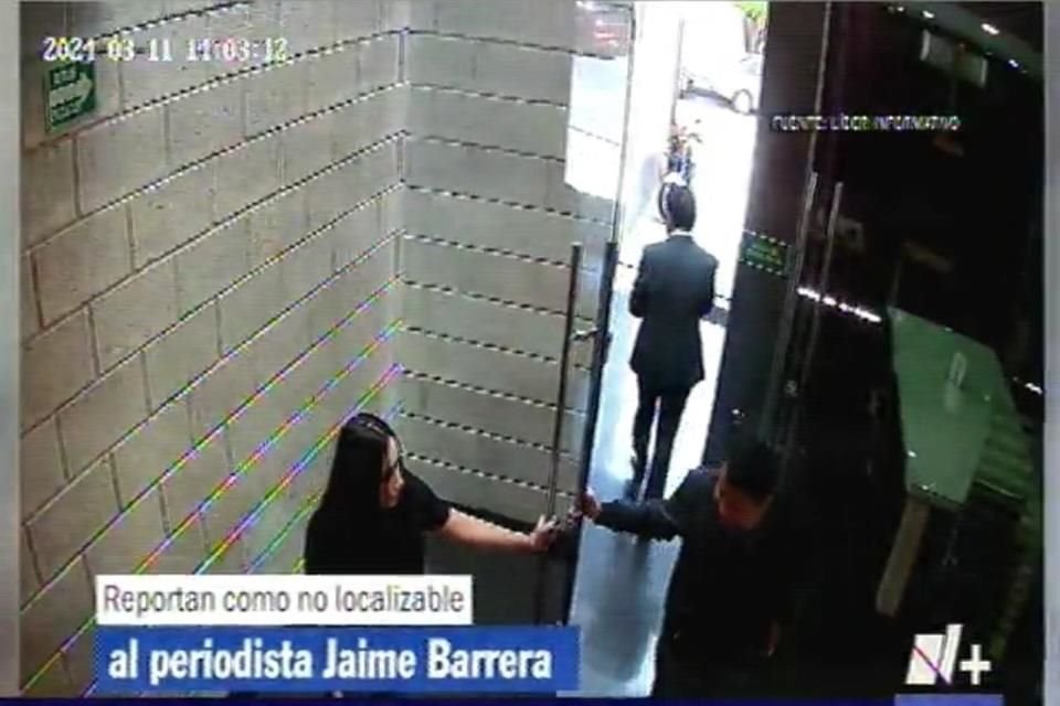 Jaime Barrera salió de su trabajo cerca de las 14:00 horas del martes 11 de marzo.