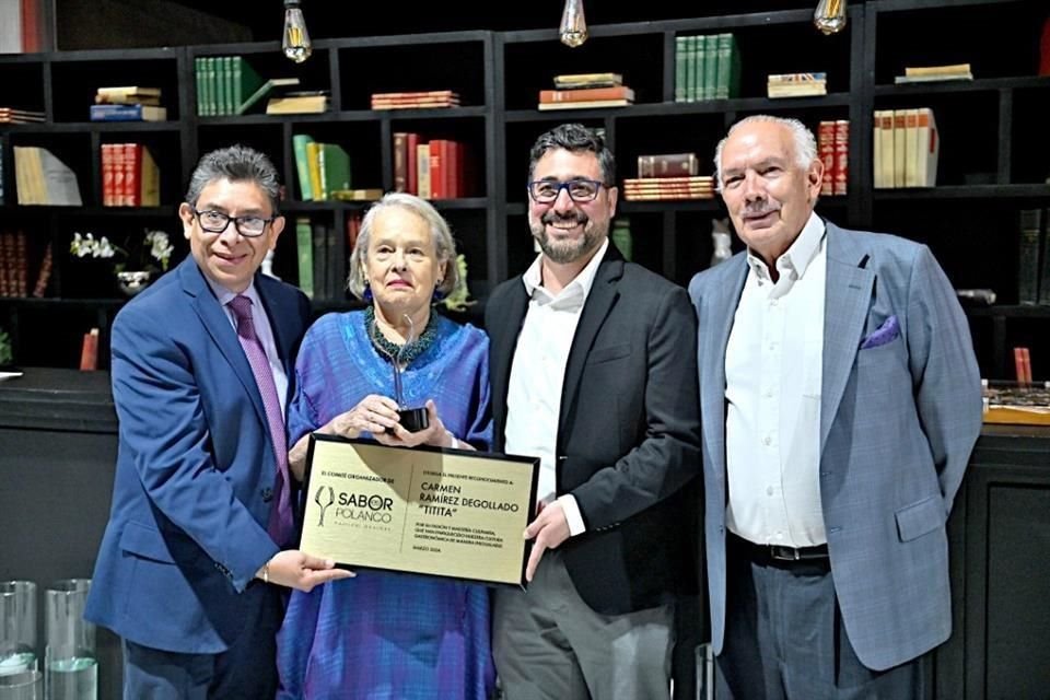 Rinden homenaje culinario a la chef Carmen 'Titita' Ramírez