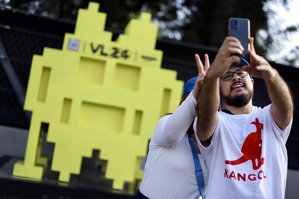 Las selfies fueron algo obligado en algunos de los tótems del evento.