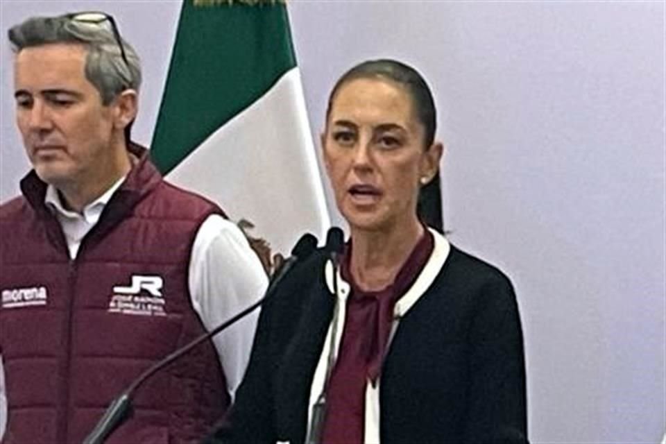 Durante su visita por Tamaulipas, Claudia Sheinbaum agradeció el apoyo de la ciudadanía en la encuesta que realizó Grupo REFORMA.