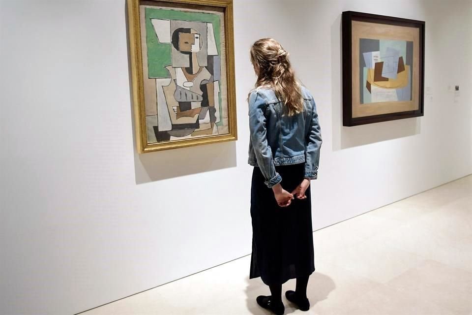 La muestra está integrada por pinturas, esculturas, dibujos, cerámicas y obra gráfica de Picasso.