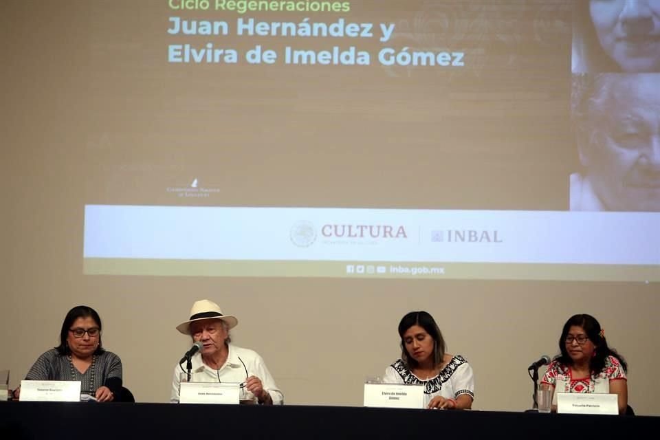 El poeta nahua Juan Hernández Ramírez lamentó la situación de marginalidad que todavía viven los pueblos originarios.