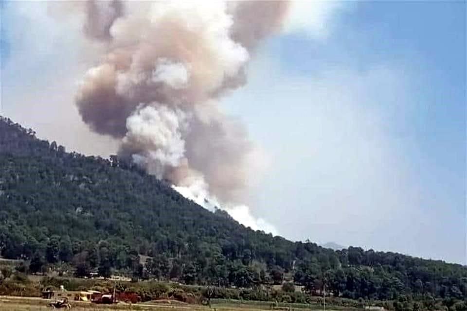 Entre los fallecidos está un combatiente de la Protectora de Bosques del Estado de México.