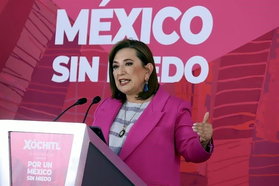 La candidata Xóchitl Gálvez dijo que la única guerra que declarará será contra enfermedades, tras escuchar testimonios de salud en Oaxaca.
