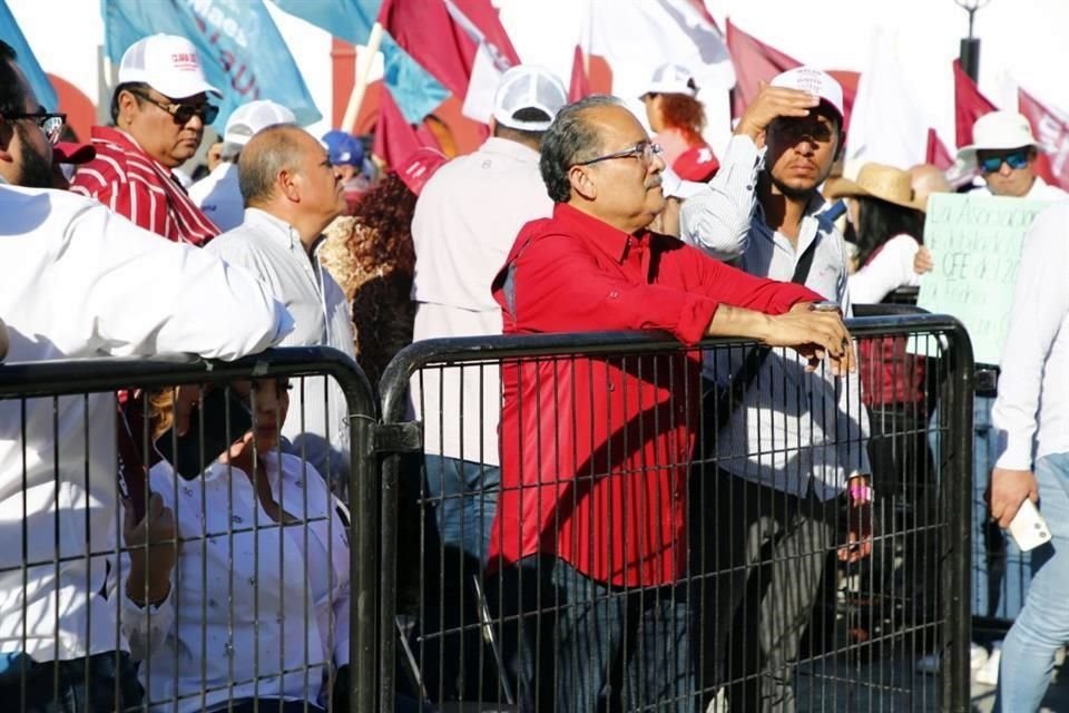 Al evento acudió el Alcalde de Escobedo, Andres Mijes.