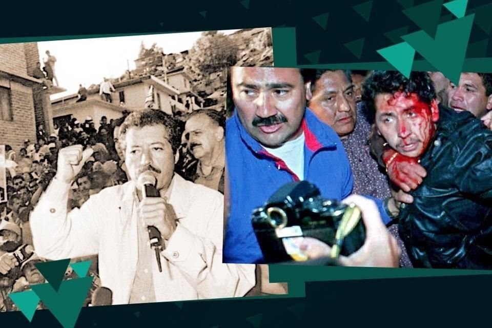 Mario Aburto detenido el 23 de marzo de 1994 en Tijuana, Baja California, después del asesinato del candidato del PRI a la Presidencia, Luis Donaldo Colosio.