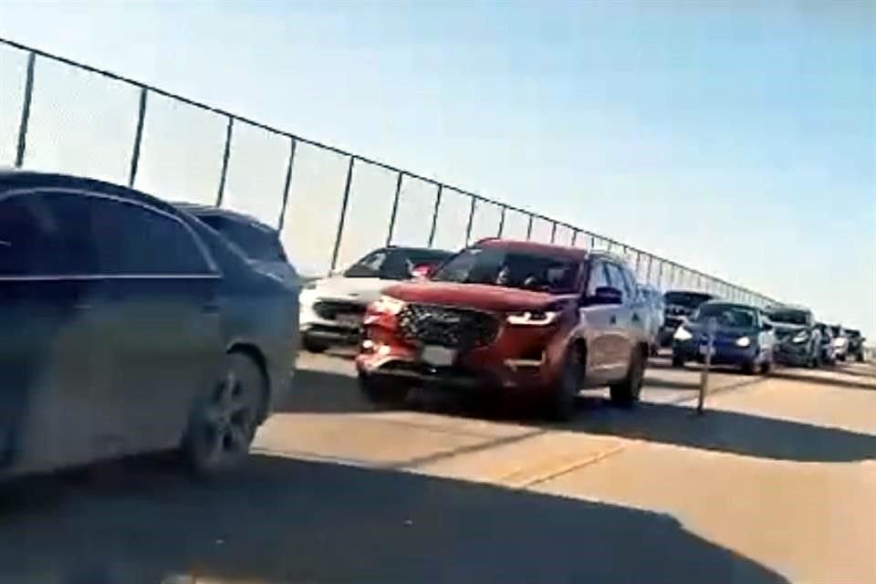 El puente internacional Anzaldúas fue el que registró mayor aforo vehicular.