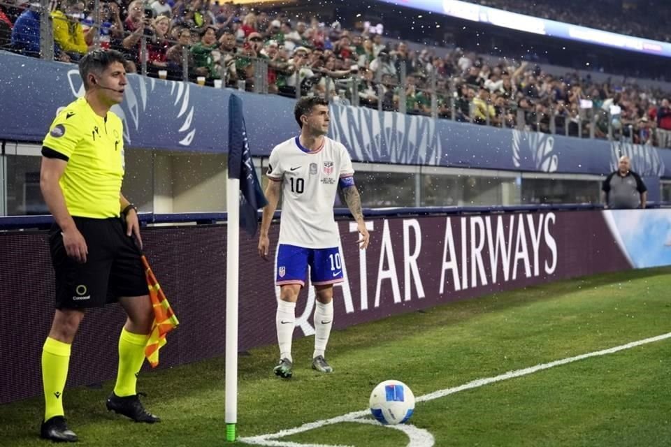 La afición de Estados Unidos ponía sus esperanzas en la calidad del delantero Christian Pulisic.