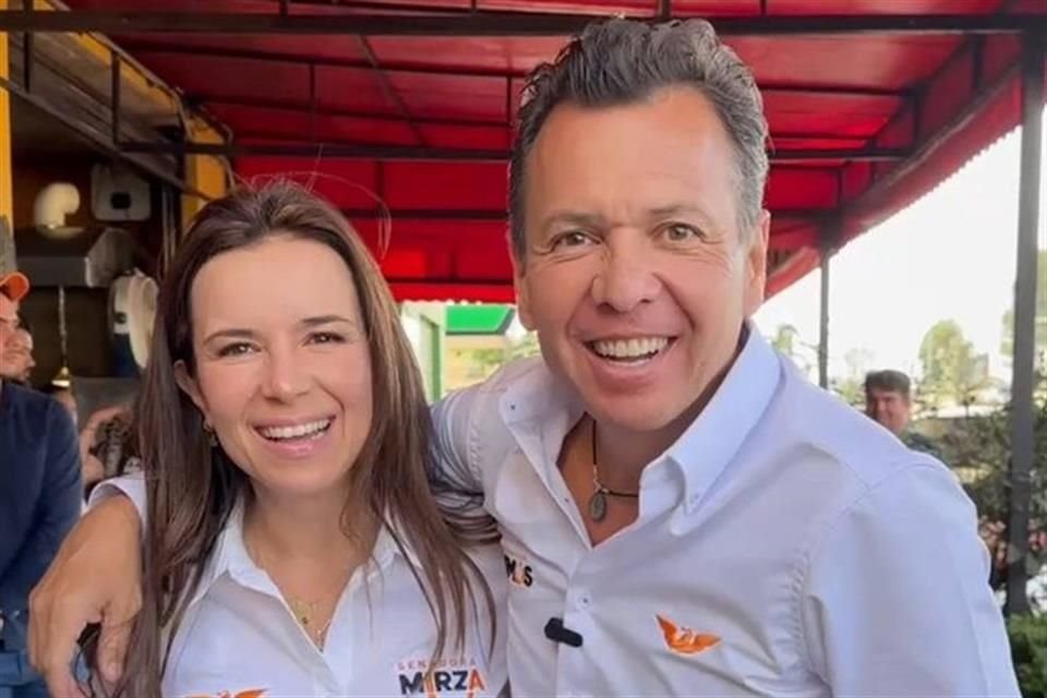 Lemus respaldó a la candidata al Senado por MC, Mirza Flores.