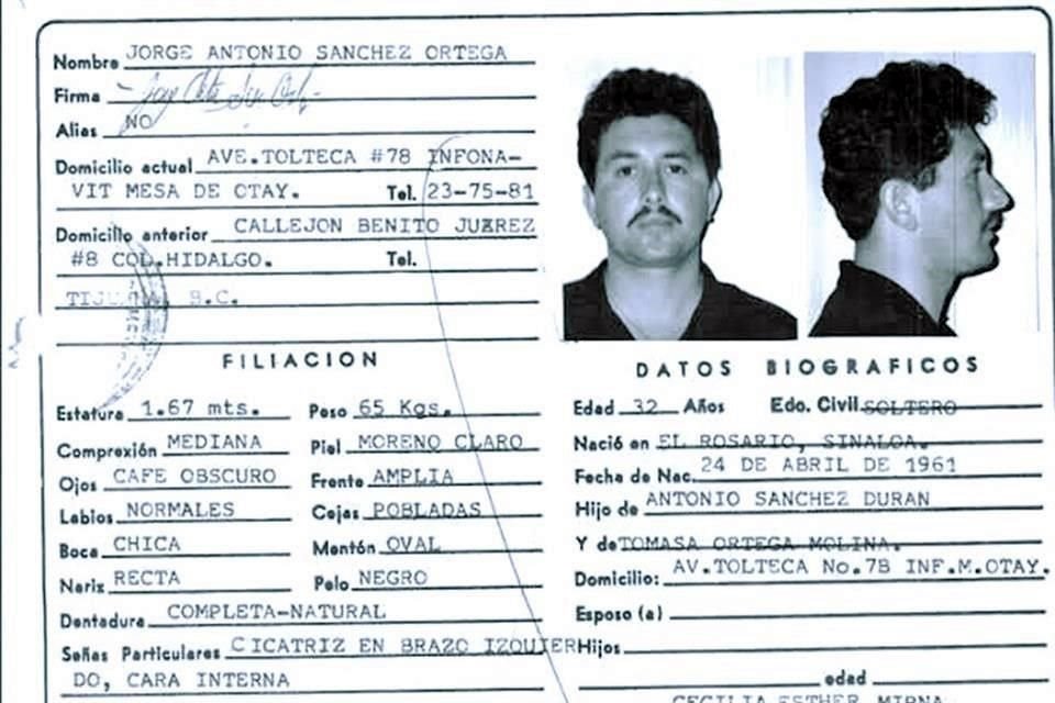 La tarde del 23 de marzo de 1994 Sánchez Ortega fue detenido en Lomas Taurinas como el sospechoso perfecto de un complot.