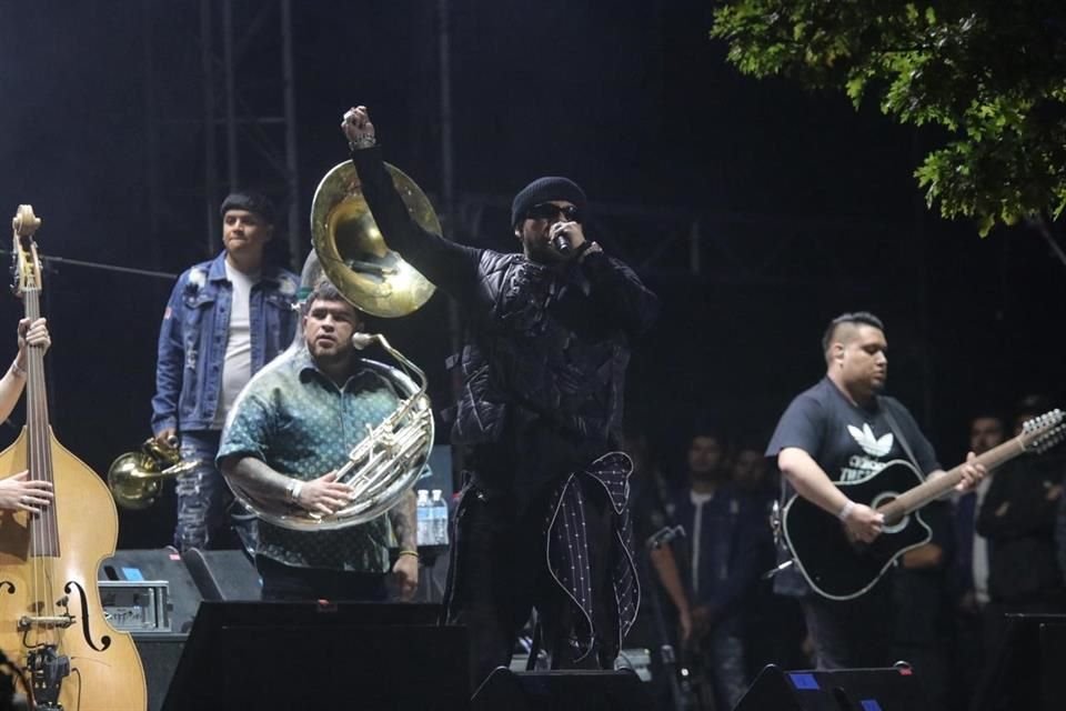 Fuerza Regida en el festival Ceremonia.