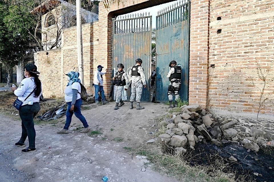 El predio donde fueron localizados los crematorios clandestinos está ubicado en El Salto, en la Zona Metropolitana de Guadalajara.