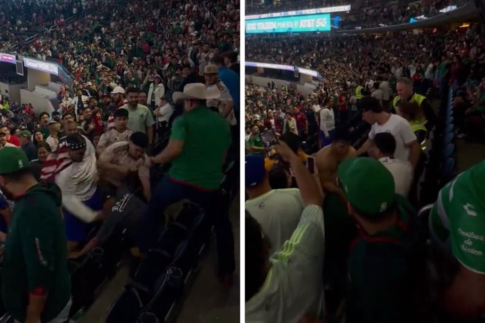 La violencia también hizo acto de presencia en la Final de la Nations League, en el marco de la derrota de México 2-0 ante Estados Unidos.