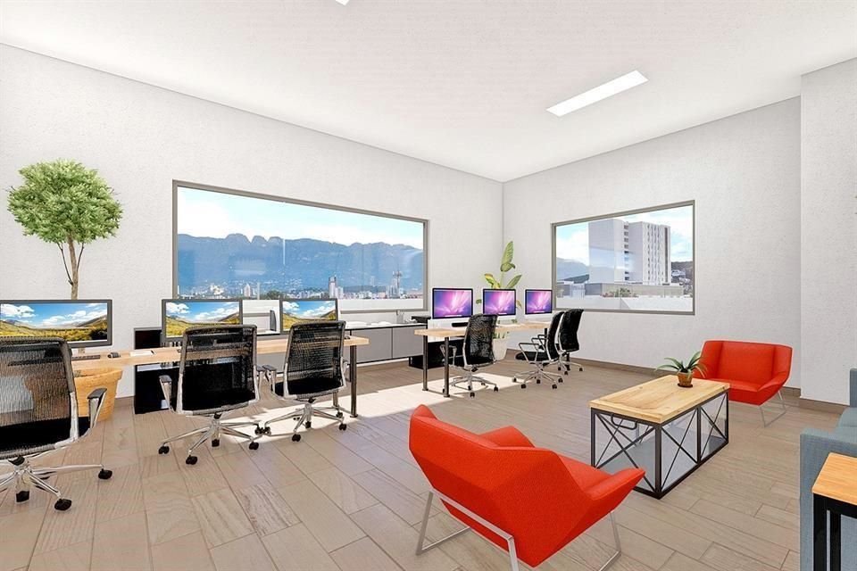 Sala de cómputo e impresión.