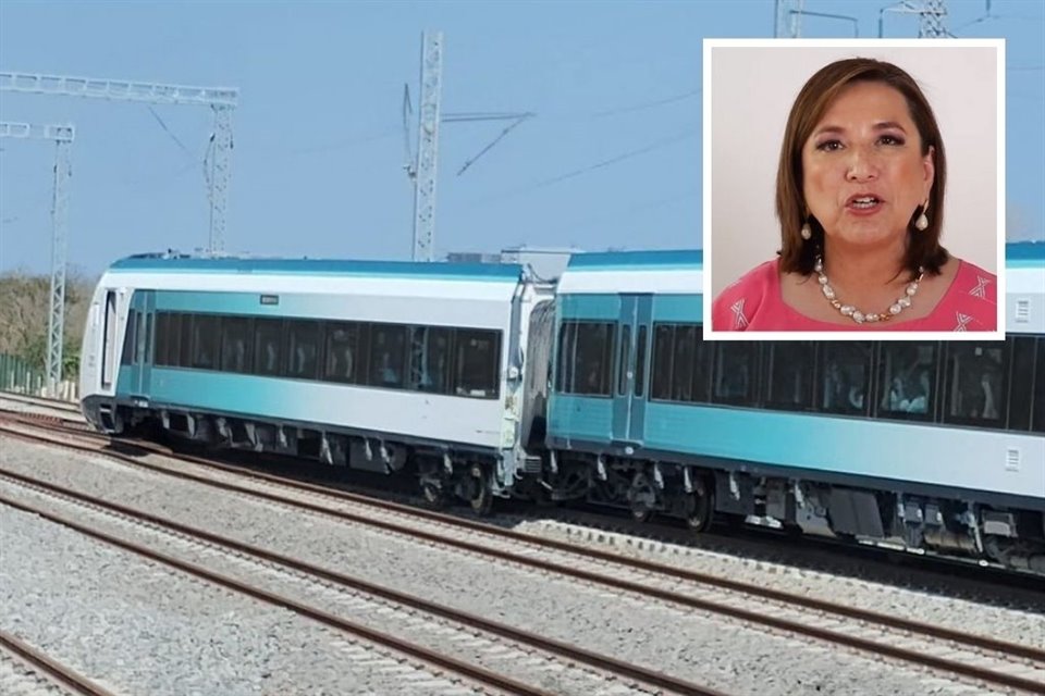 Luego de accidente en Tren Maya, Xóchitl Gálvez advirtió que la corrupción descarrila trenes, colapsa metros y hunde países.