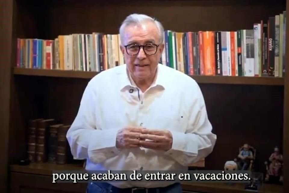 El Gobernador aseguró que Sinaloa es un Estado tranquilo y de paz.