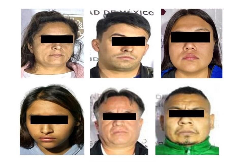 Mireya 'N', 'La Señora o La Patrona', identificada como la esposa de Jorge alias 'El Tortas', líder y fundador de la Fuerza Antiunión Tepito, fue detenida.