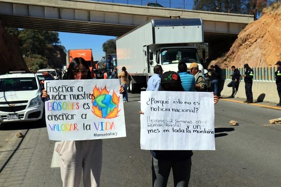 Los inconformes son habitantes de la región de la montaña del municipio de Lerma.