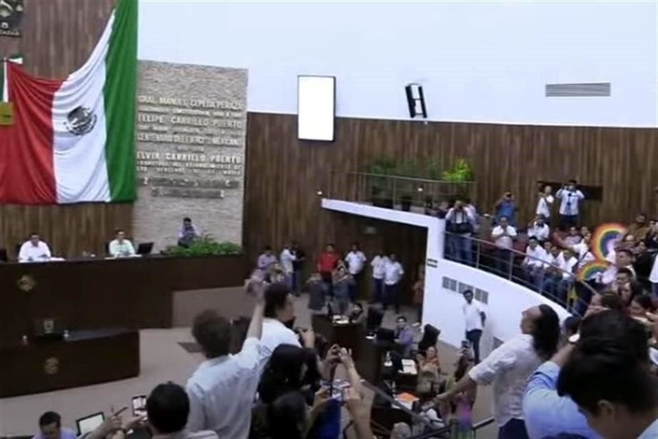 Por unanimidad de votos, el Congreso de Yucatán avaló una ley para que la autodeterminación sea el único elemento para determinar la identidad de las personas.