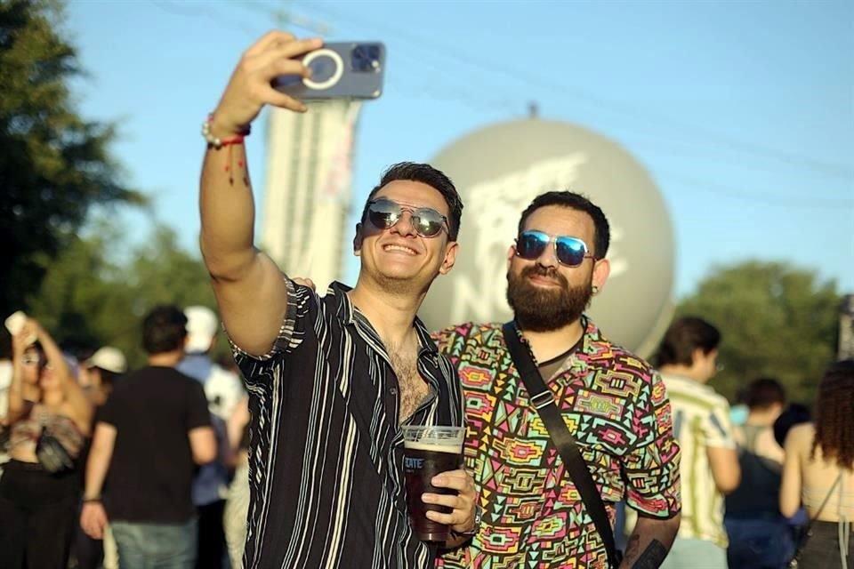 Nadie se quiere perder el segundo día de conciertos en el festival Pa'l Norte, en el Parque Fundidora.