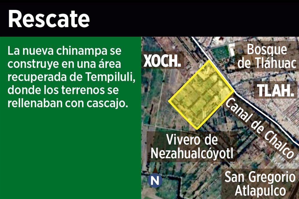 Humedal creado en San Luis Tlaxialtemalco, con las mismas características de la chinampa, busca demostrar que Xochimilco puede recuperarse.