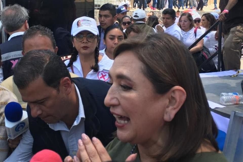 La hidalguense dijo que no actuó de mala fe, pues el INE hizo campaña en otros comicios para que no se condiciones programas sociales por el voto.