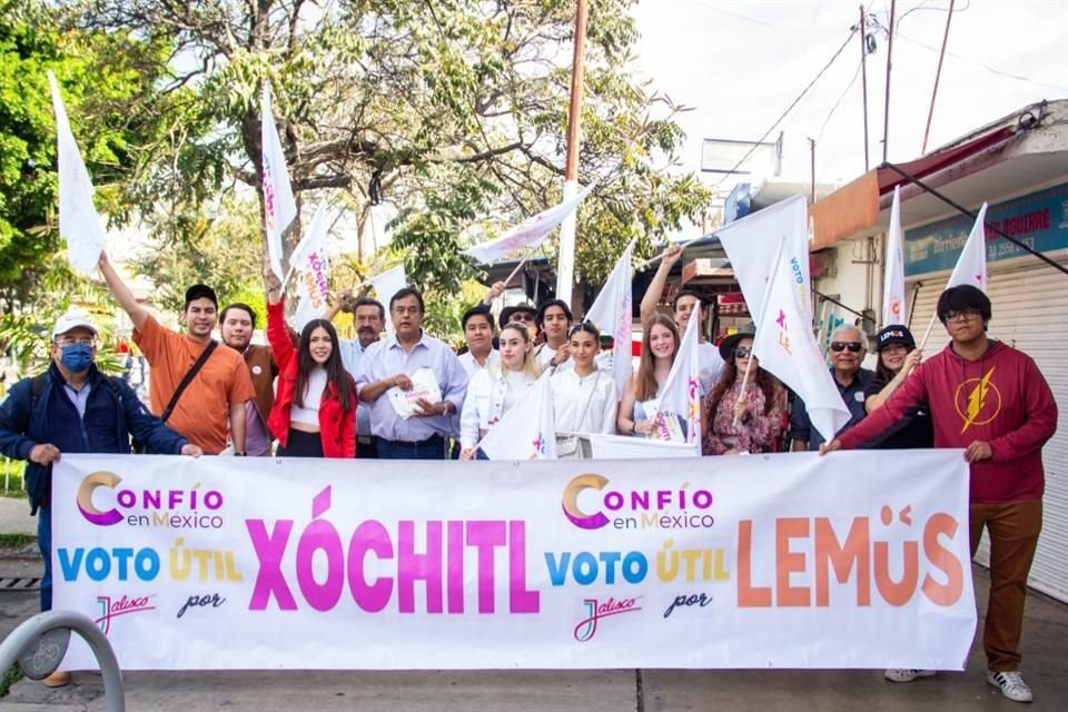 Sheinbaum y Mario Delgado tildaron a la estrategia de propaganda de 'voto inútil'.