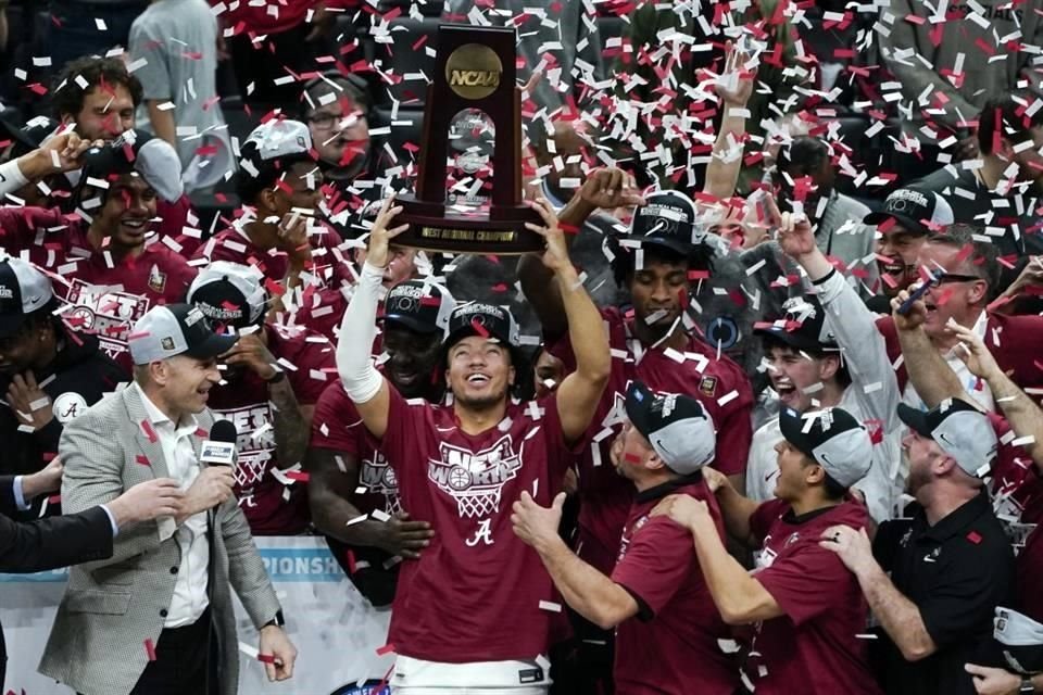 Alabama busca hacer más historia en el basquetbol de la NCAA.