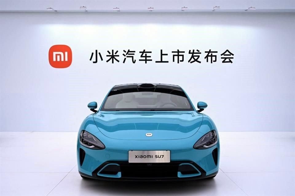 Xiaomi recibió 90 mil pedidos para su modelo SU7.