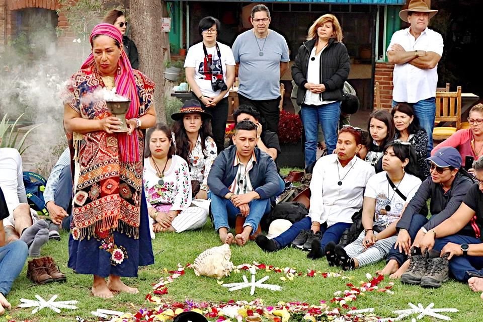 Una de las actividades a realizar es un ritual prehispánico.