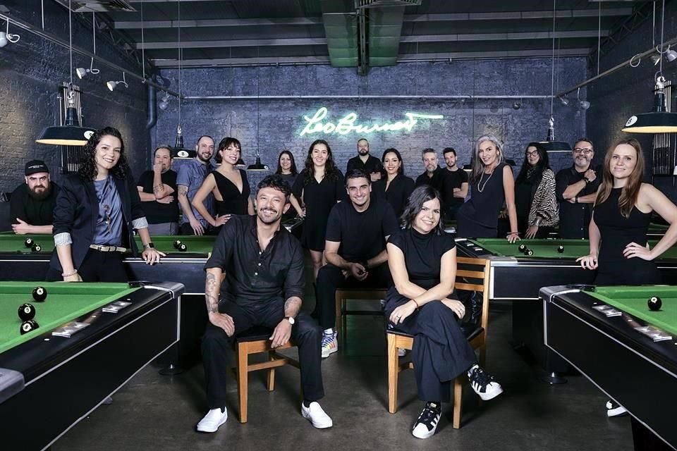 Equipo de Leo Burnett encabezado por su nuevo liderazgo: Sergio Tenjo, Federico Russi y Natalia Berrio (en primer plano).