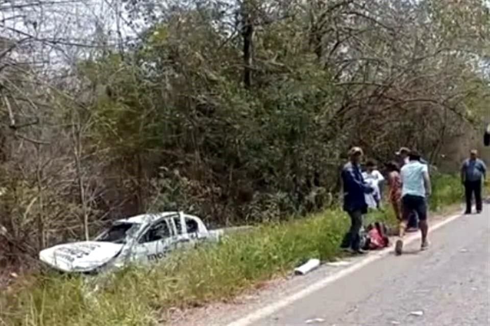 El accidente se registró alrededor de las 10:30 horas de este viernes, en la carretera Campeche-Hopelchén.