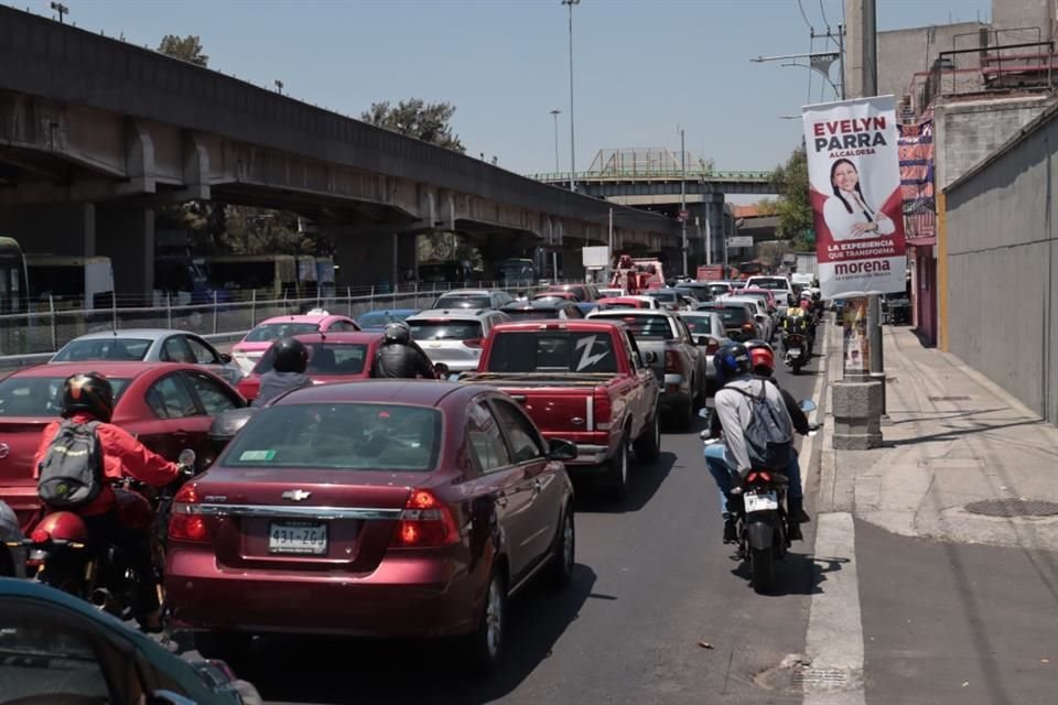 'Desde las 22:00 horas del sábado 18 de mayo a las 05:00 horas del lunes 20 de mayo, permanecerá confinado el Eje 1 Norte, en el tramo que va de Calle 7 a Río Churubusco', indicó la Sobse. 