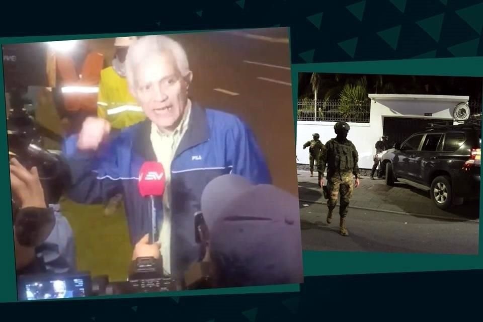 Roberto Canseco Martínez, jefe de Cancillería de la Misión en Ecuador.