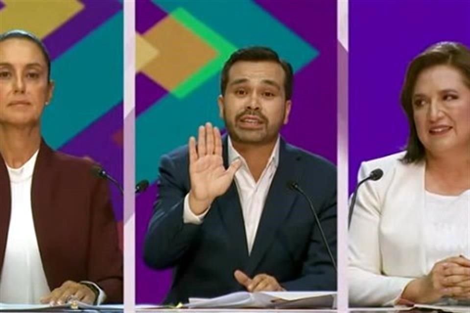 El emecista agradeció a quienes lo apoyaron hacia la candidatura presidencial y consideró que su participación en su debate fue buena.