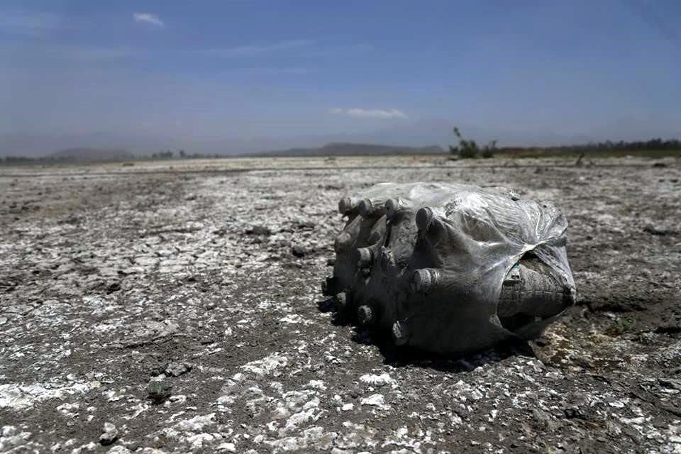 En la zona hay una abundante presencia de basura.