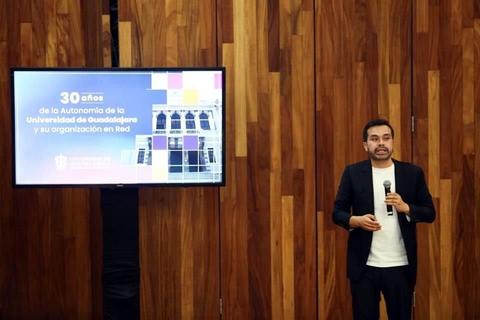 Jorge Álvarez Máynez, candidato presidencial de MC, realizó una gira por Jalisco.