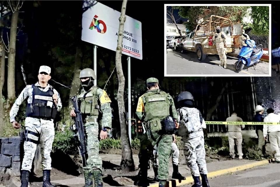 Elementos de la GN y militares adscritos a la seguridad de Pemex, tomaron anoche el control de un pozo de agua en la Alcaldía Álvaro Obregón.