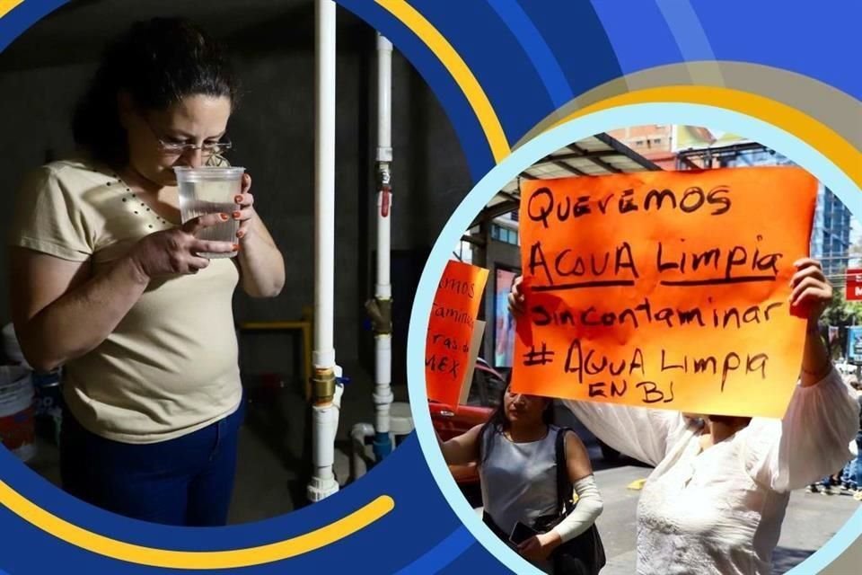 A la contaminación del agua en varias colonias se suma otro igual de grave: la falta de una respuesta clara del Gobierno capitalino.