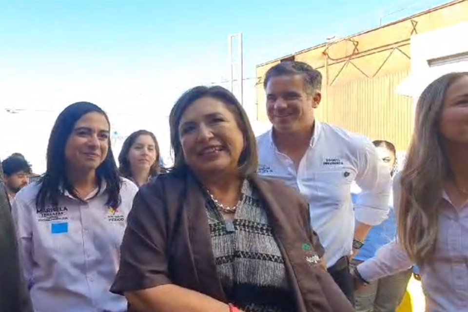 Xóchitl Gálvez de gira en Ciudad Juárez, Chihuahua.