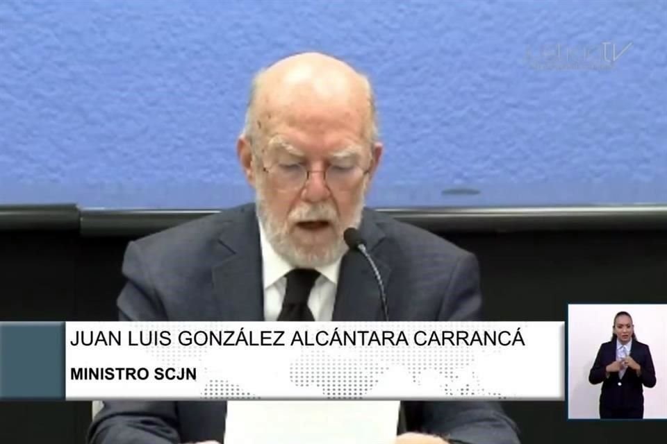 El Ministro dijo que no hay manera de garantizar que los candidatos a puestos en la Judicatura estén libres de la influencia de los partidos políticos.